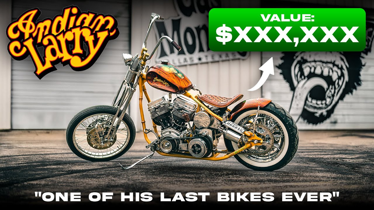 【激レア】Indian Larry Chopper Shaman 写真集 FOUND: Rare Chopper Built by Motorcycle Legend Indian Larry – Gas
