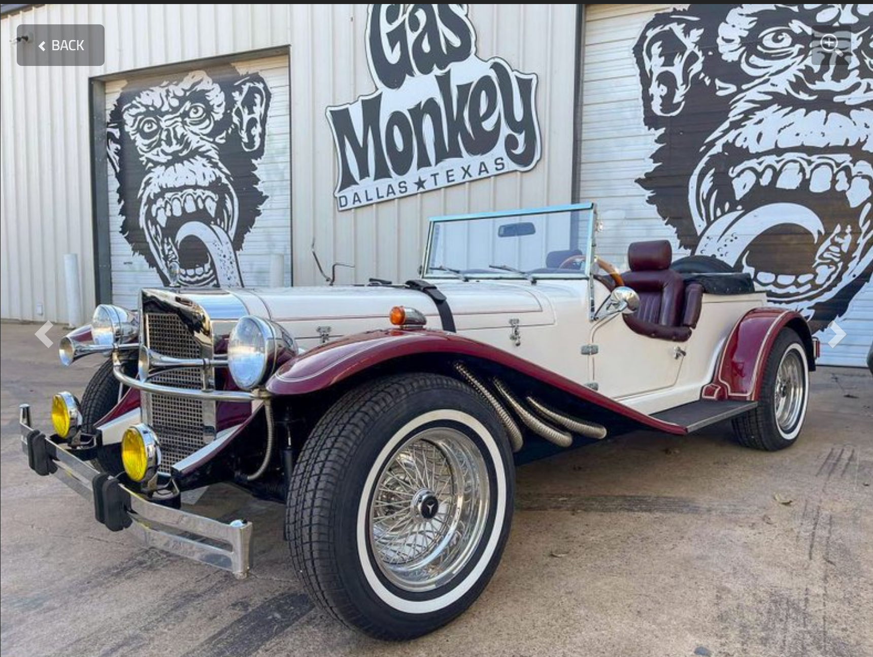 1983 MERCEDES-BENZ - GAZELLE REPLICA – Gas Monkey Garage