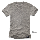 Camiseta básica con cuello redondo
