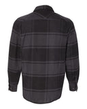 Tachometer Snap Front Flannel - Black/Grey + 100 Bonus Entries!