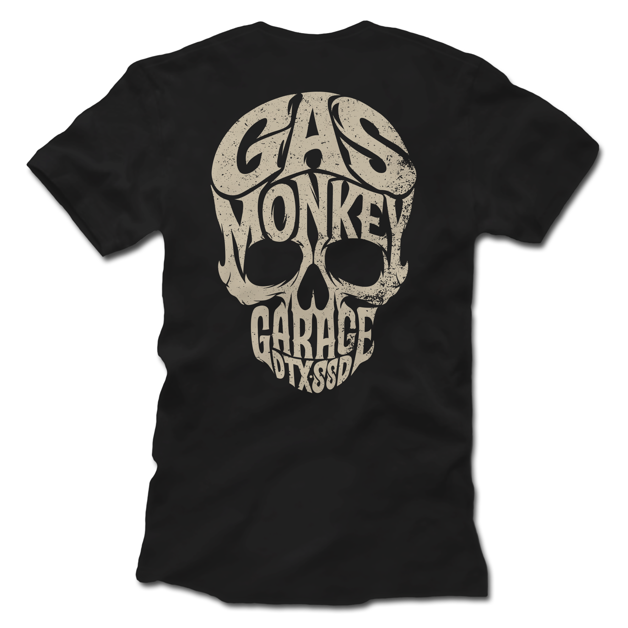 GMG DTX-SSD Skull Tee – Gas Monkey Garage