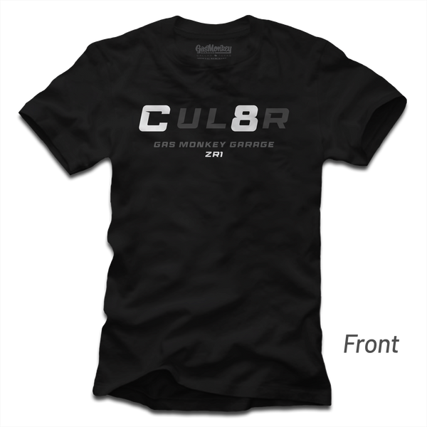 GMG CUL8R Script Tee