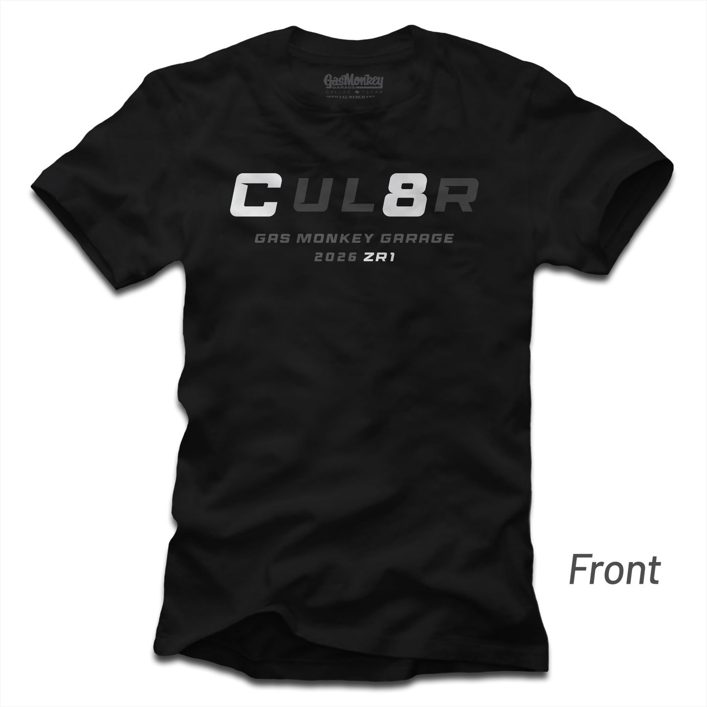 GMG CUL8R Script Tee