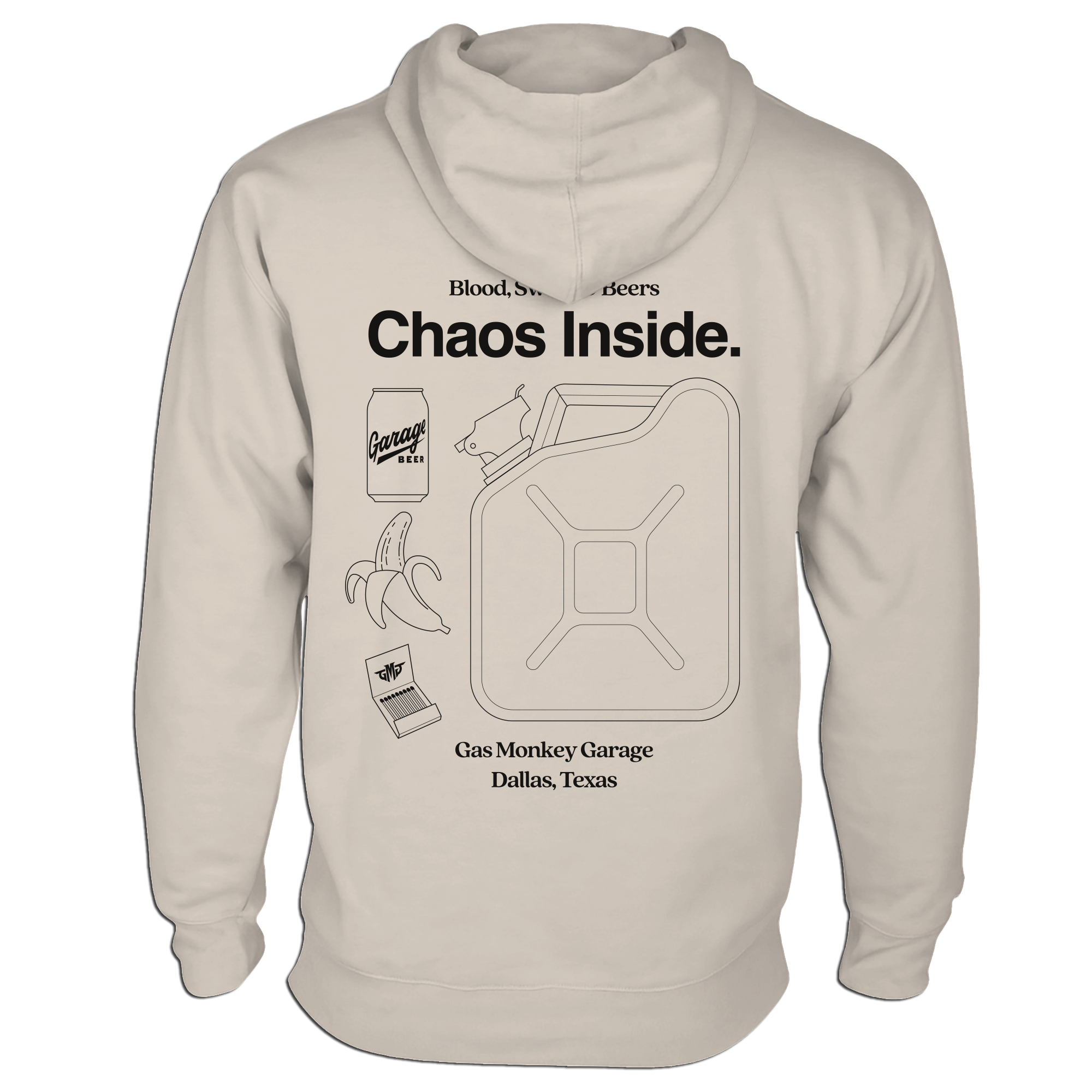 GMG Chaos Inside Hoodie – Gas Monkey Garage