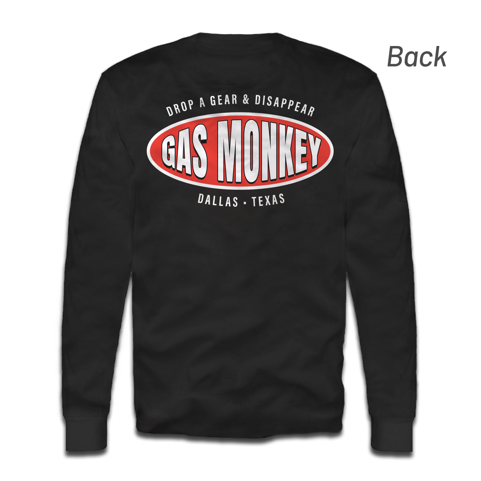 drop a gear GMG Long Sleeve Tee 5XL / Black Taschen Farbe:Rot Crivit Sports - Fahrradcomputer FM: Warehouse DROP A GEAR