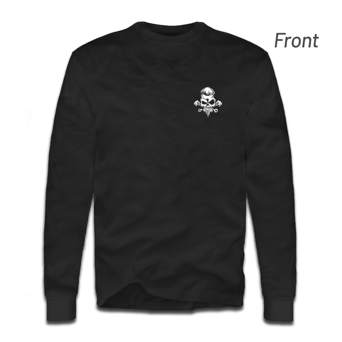 GMG RRR Skull Long Sleeve Tee