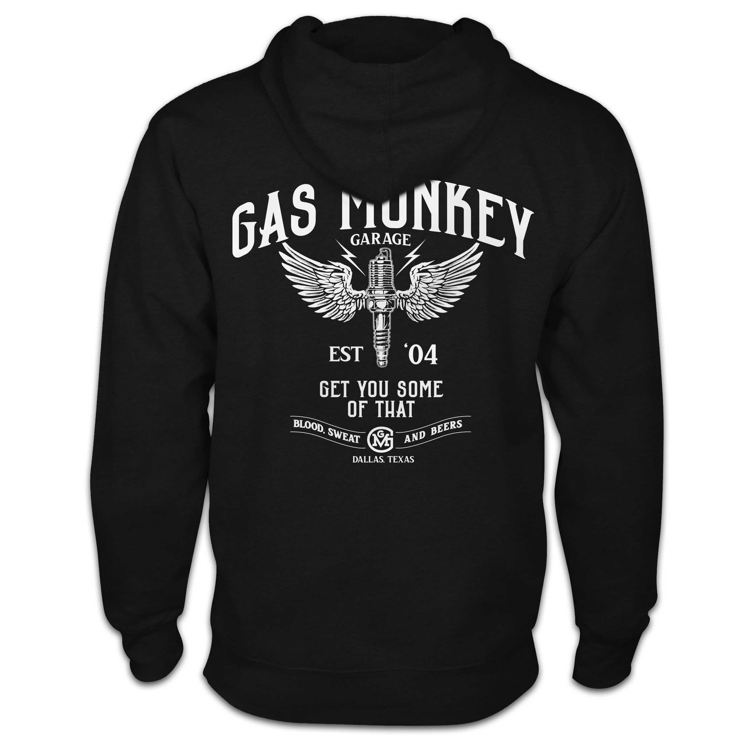 GasMonkeyWingedSparkPulloverHo GasMonkeyWingedSparkPulloverHo