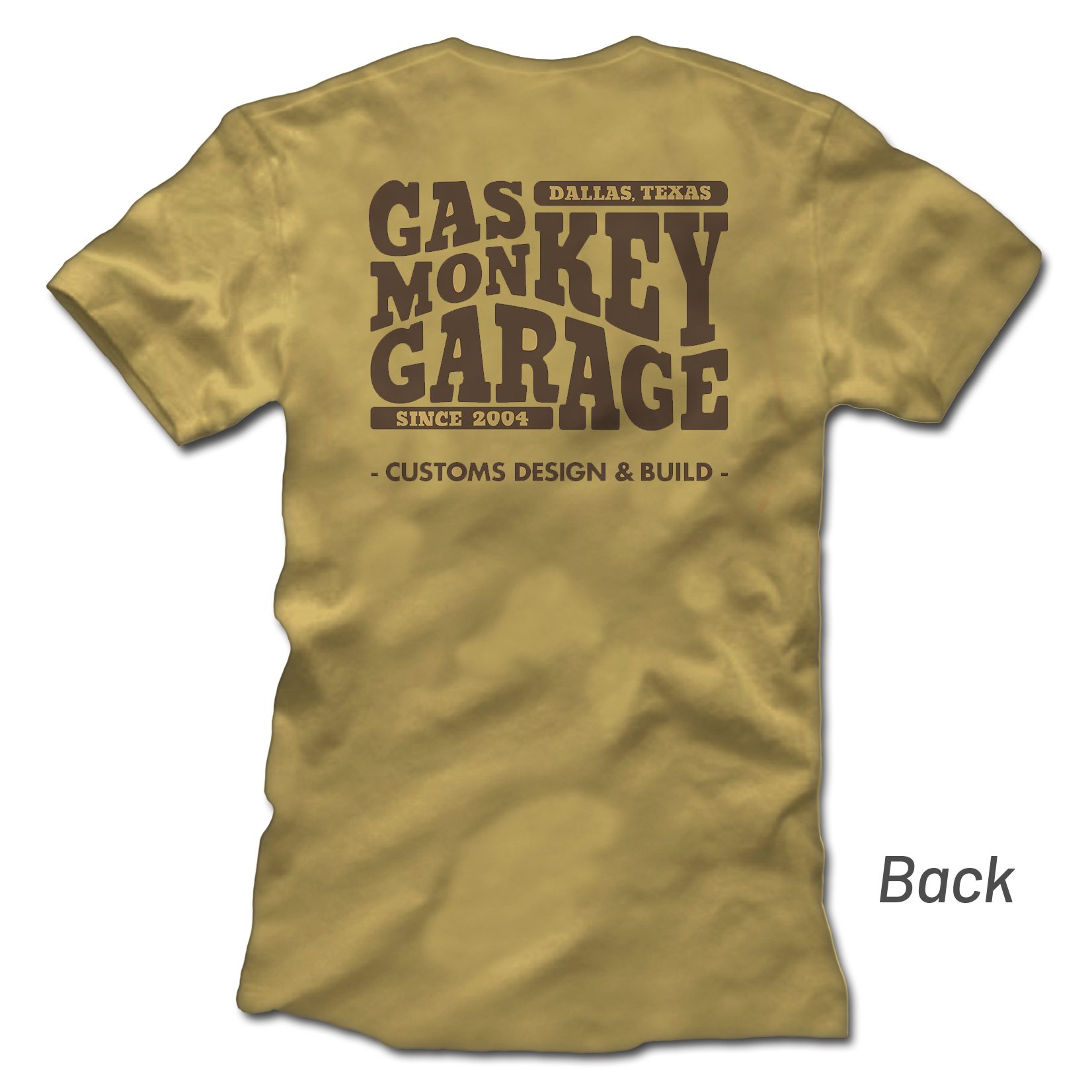 T shirt gas shop monkey