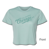 Ladies Old School Cropped Tee