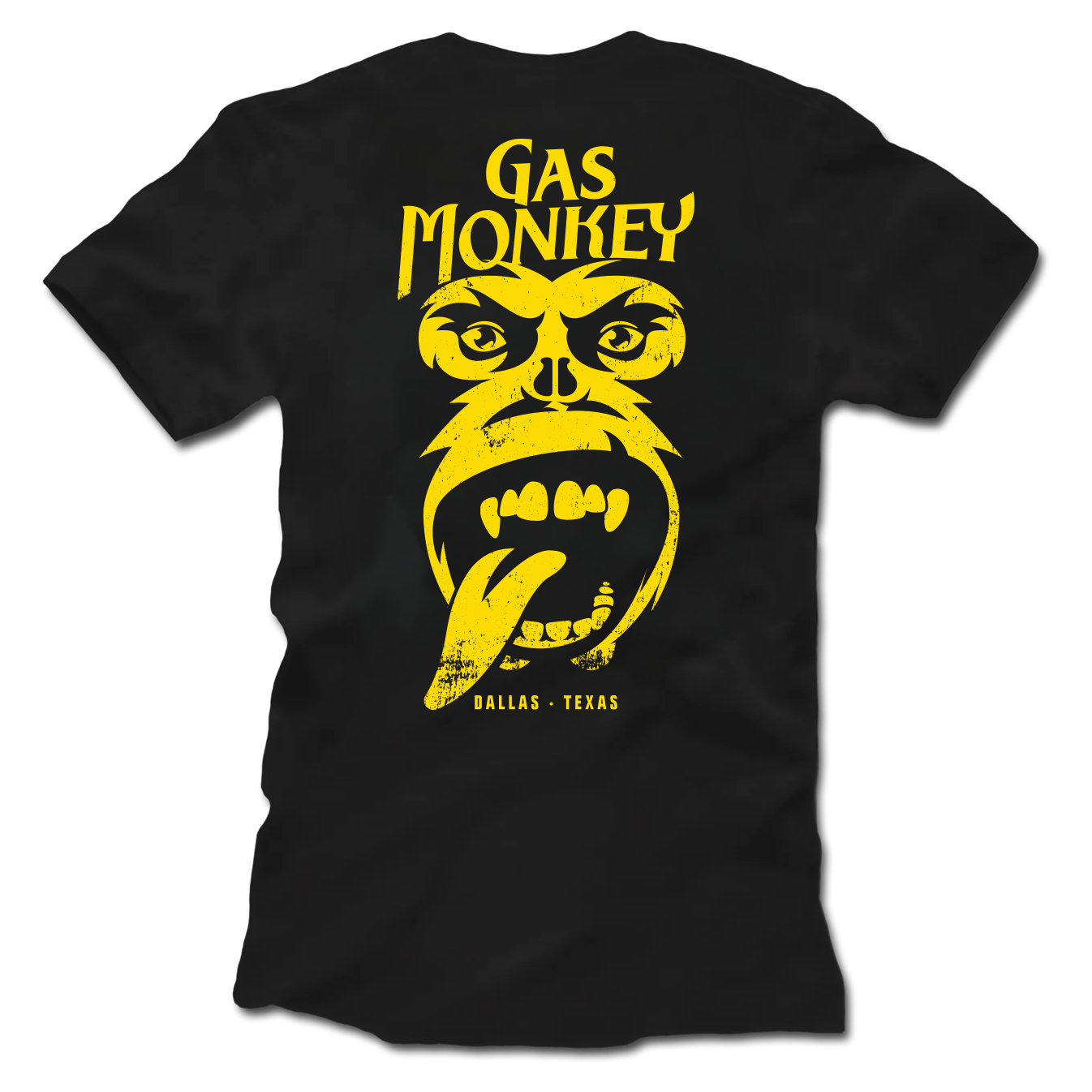 GMG Yellow Monkey Tee – Gas Monkey Garage