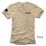 Camiseta delgada de línea verde