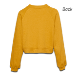 Ladies Fancy Capsule Crop Crew Fleece