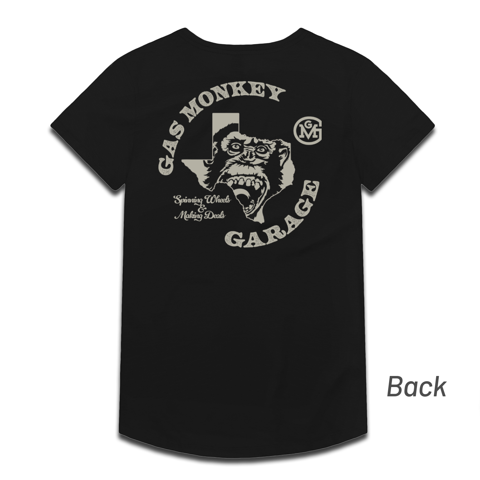 Camiseta de mono de Texas para mujer Gas Monkey Garage
