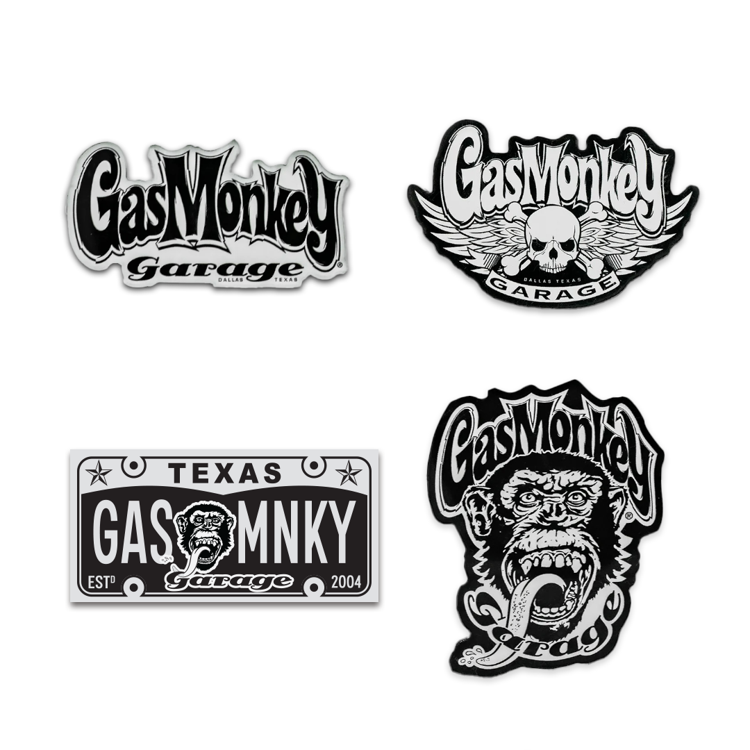 GMG Acrylic Magnet Bundle 4-Pack – Gas Monkey Garage