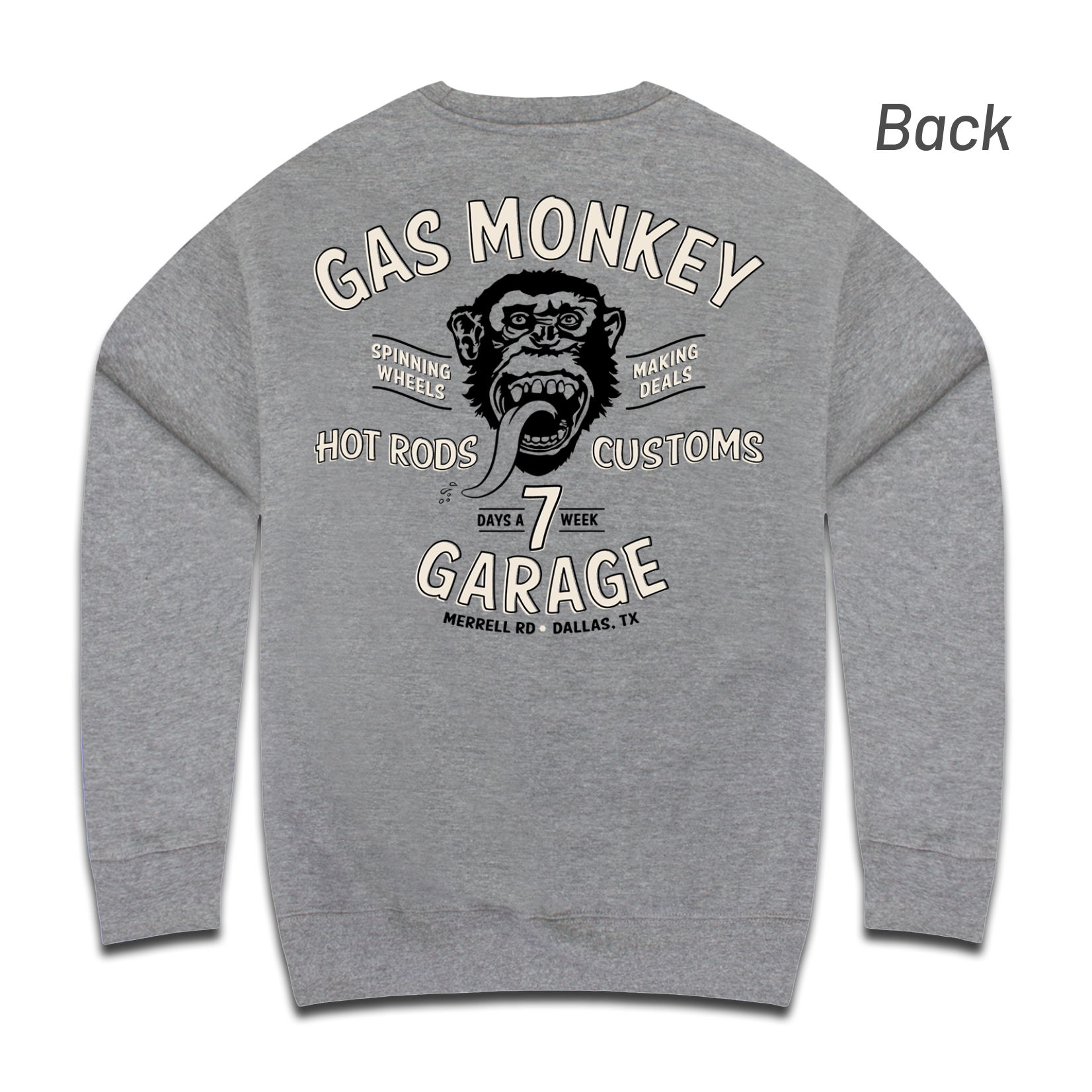 Golden Parachute Sweatshirt Gas Monkey Garage
