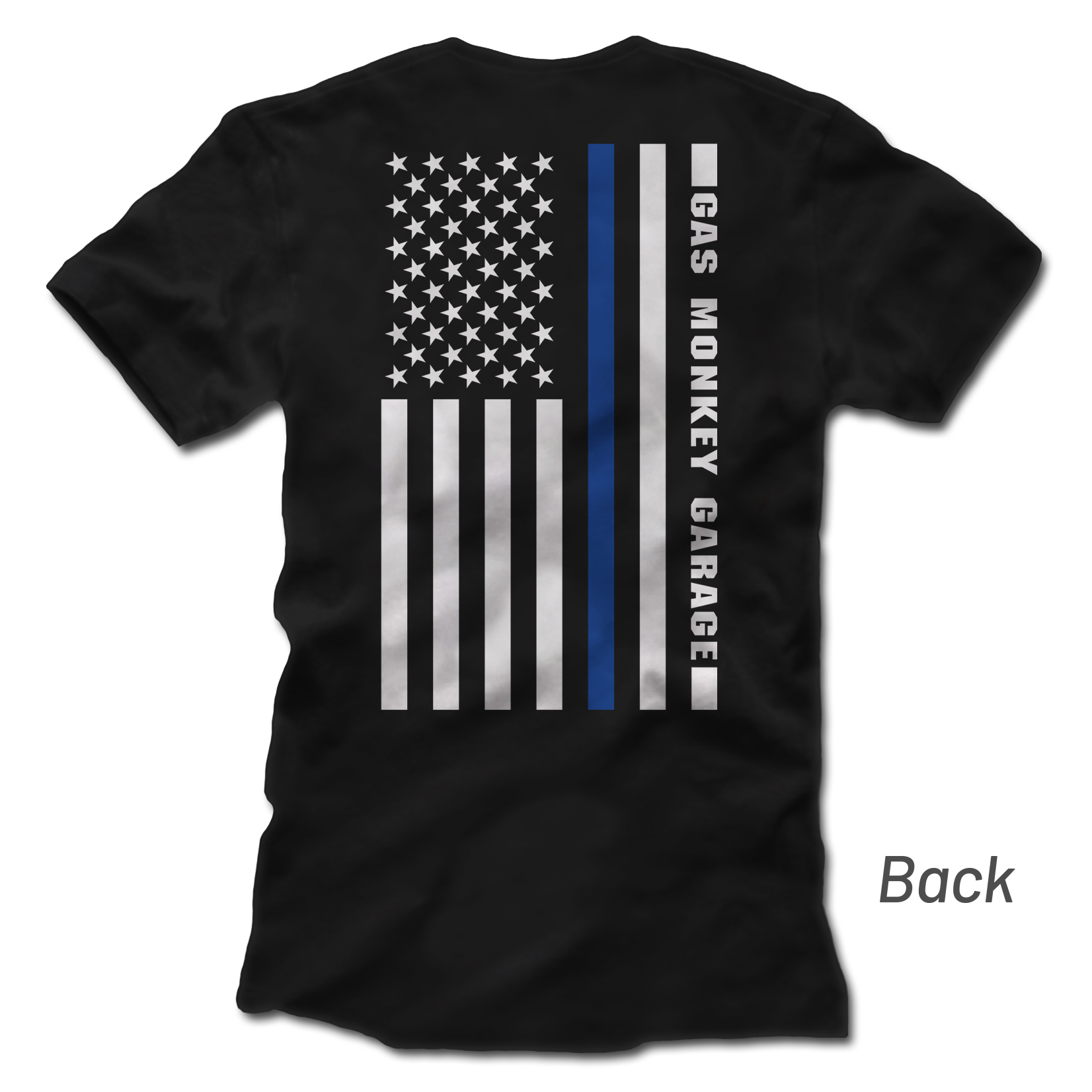 Thin Blue Line Tee Gas Monkey Garage