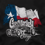 Camiseta blanca de Texas con coche