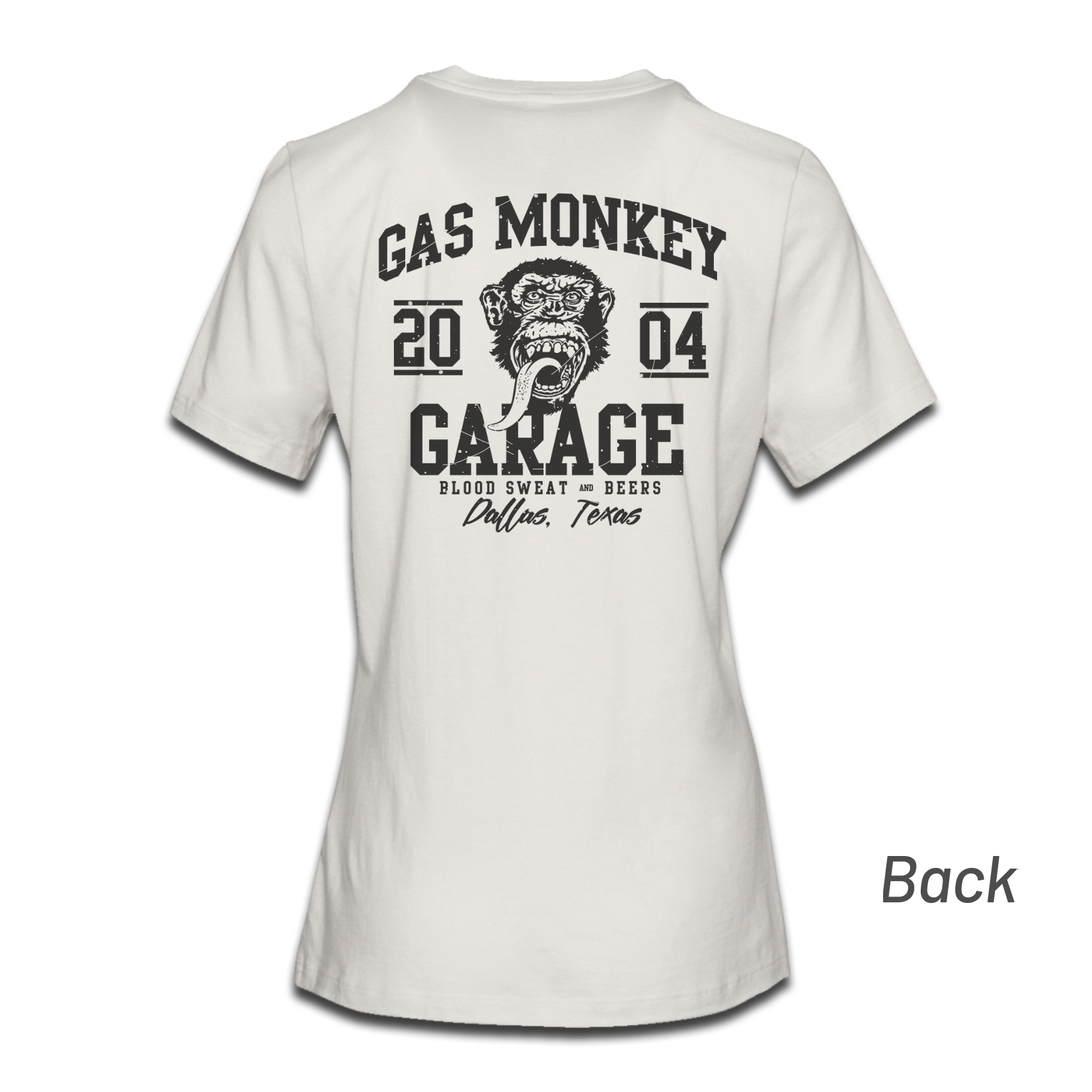 Ladies GMG '04 Tee Gas Monkey Garage