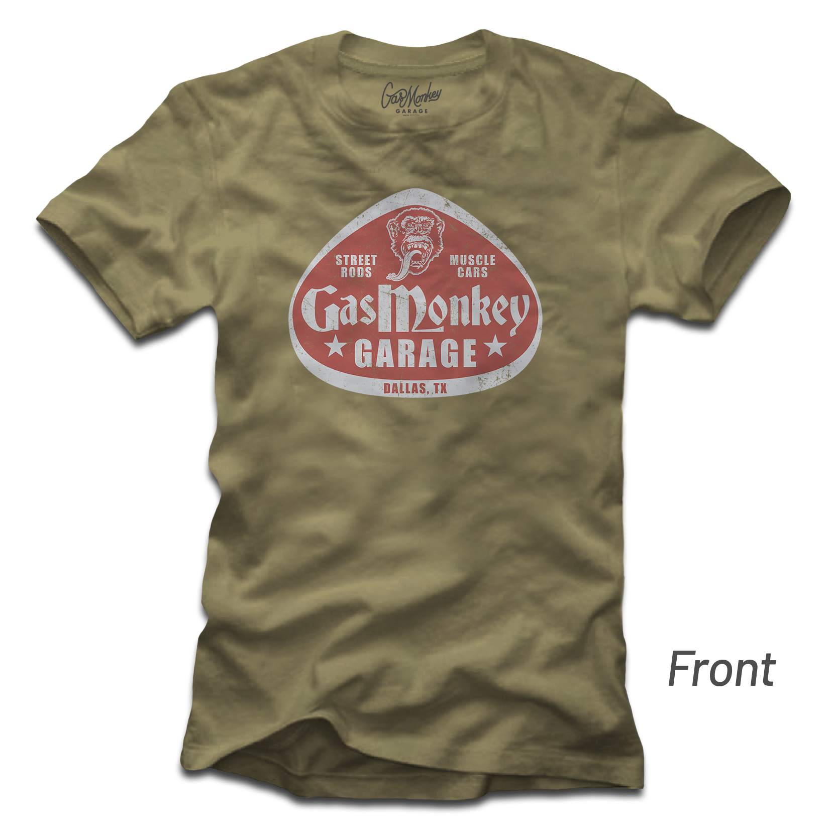 La camiseta favorita de Richard S Verde militar