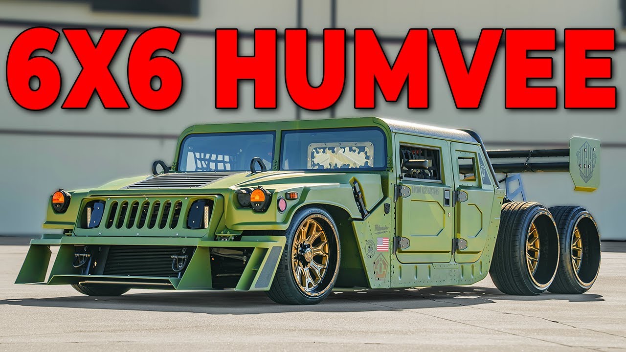 World's FIRST 6x6 Humvee!! – Gas Monkey Garage