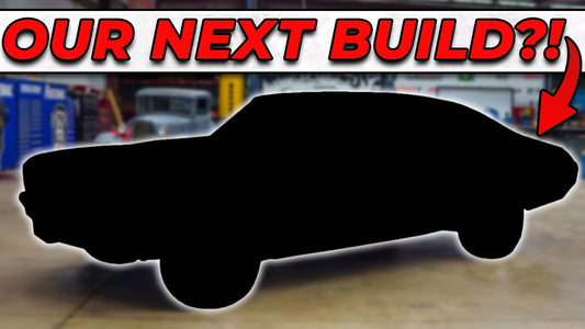 Our next build, a car silhouette inside a garage