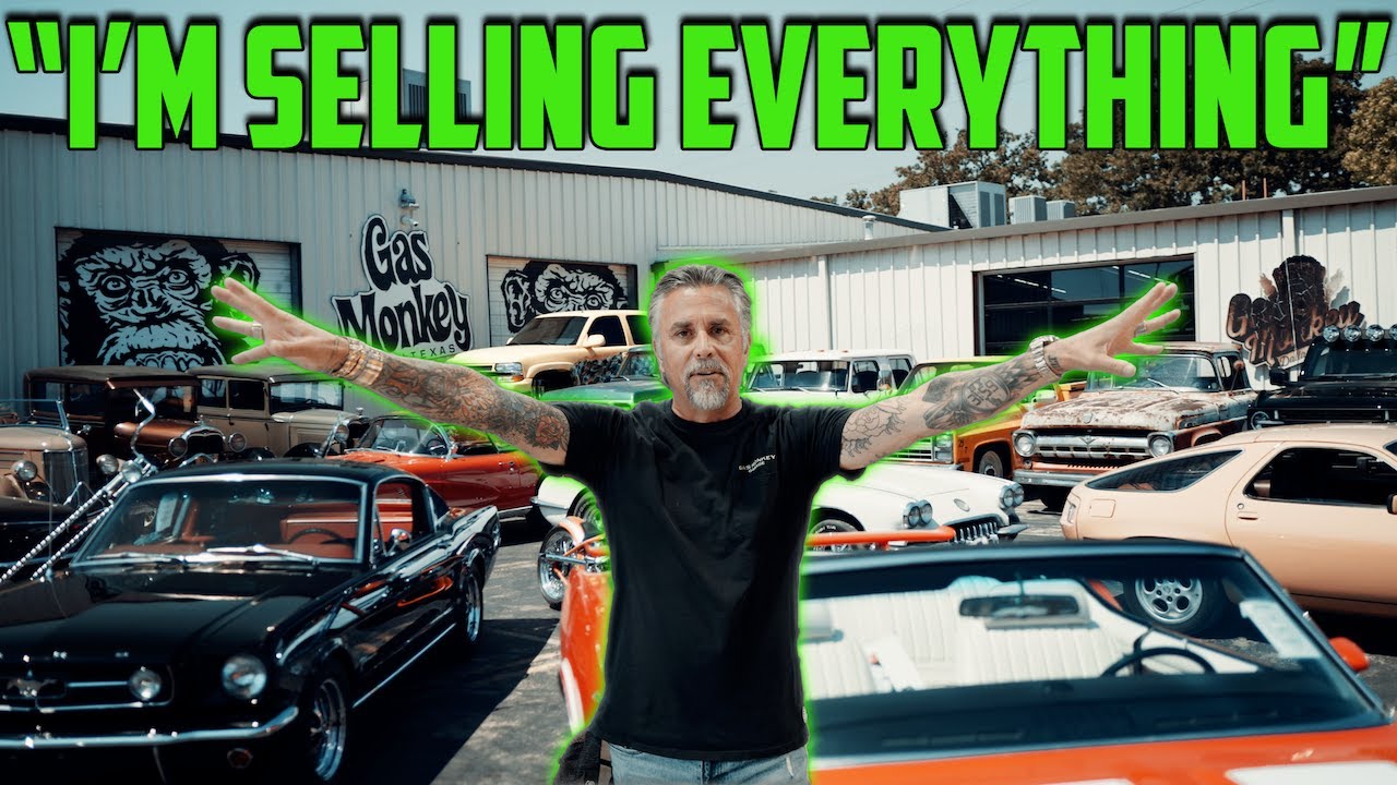 Figurine Richard Rawlings – Gas Monkey Garage échelle 1/18, Faite Main En Résine (France)