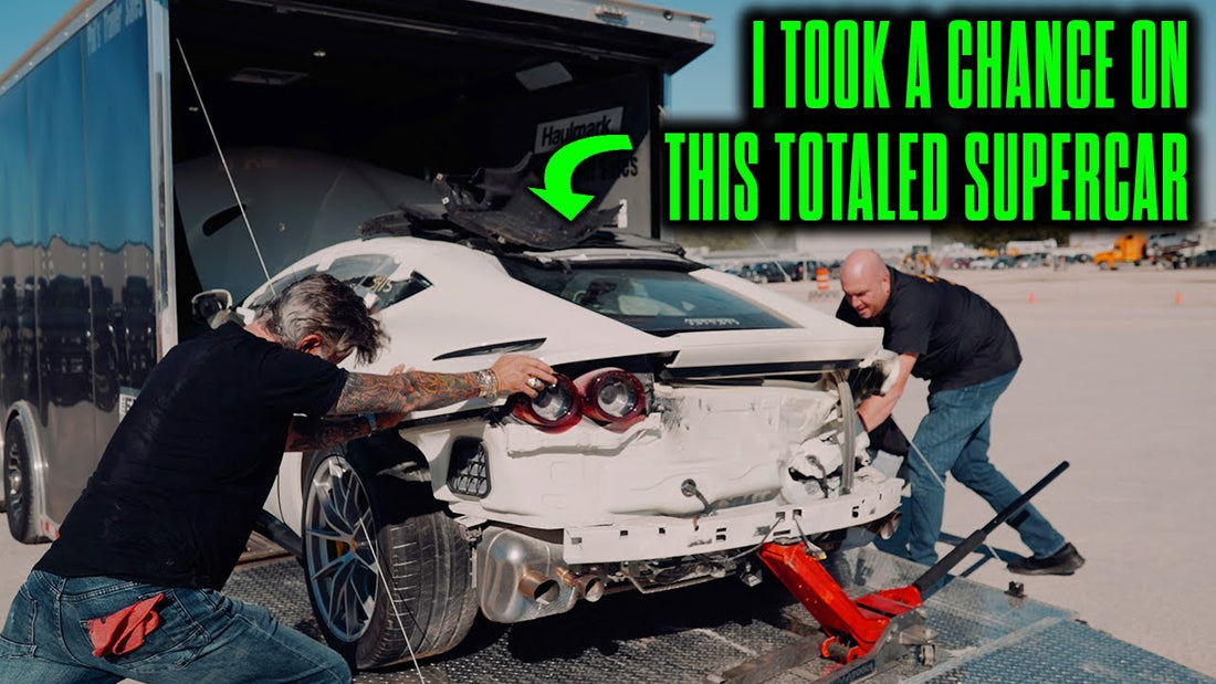 Rebuilding A Totaled Ferrari 812 Superfast - Pt. 1