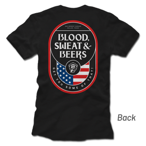 GMG BSB Patriot Badge Tee