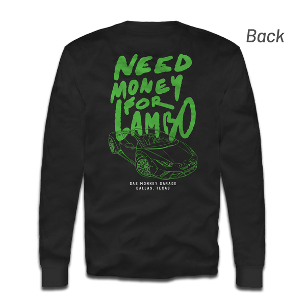 GMG Money For Lambo Long Sleeve Tee
