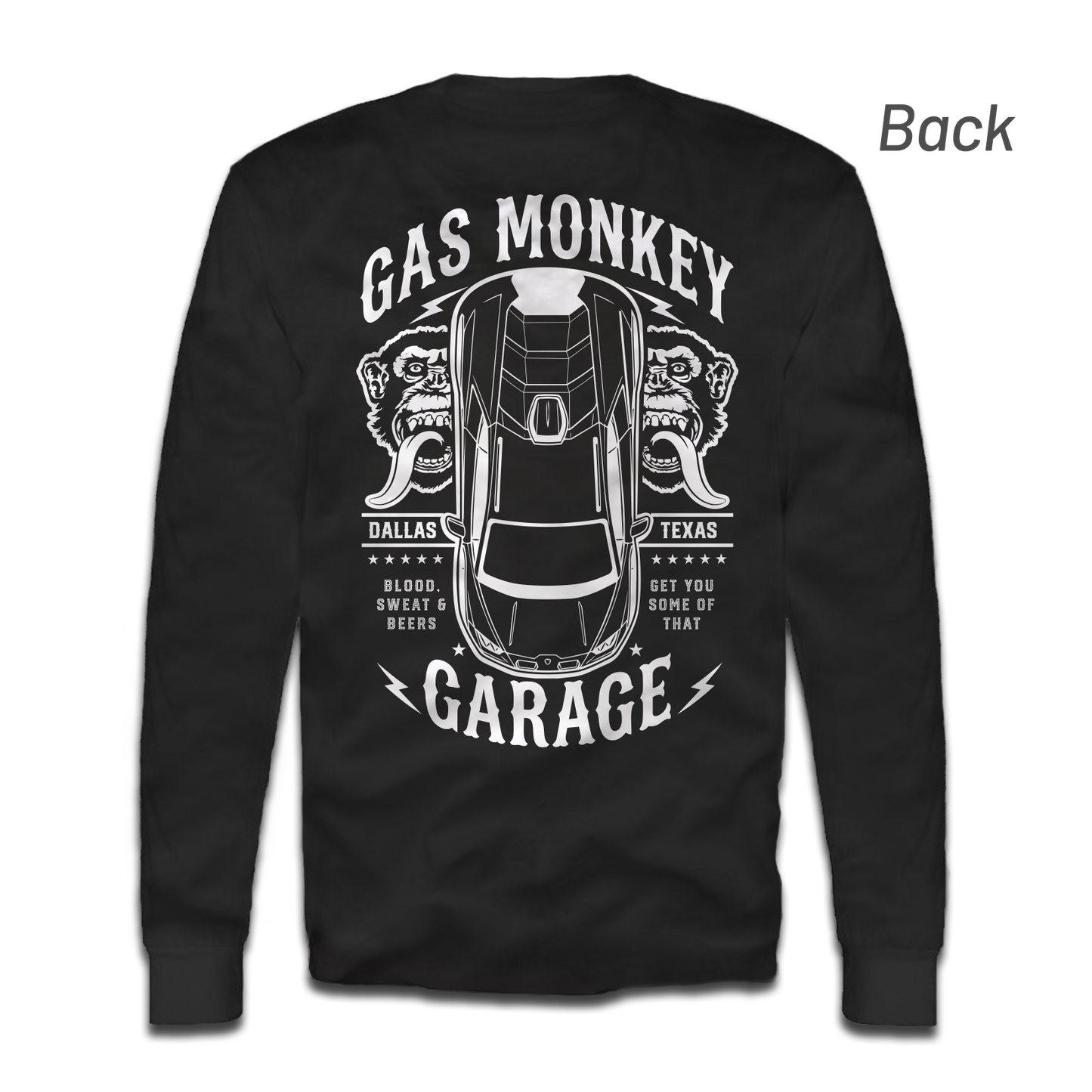 GMG Top Down Long Sleeve Tee
