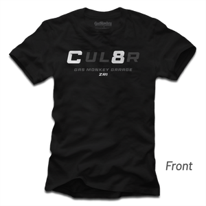 GMG CUL8R Script Tee