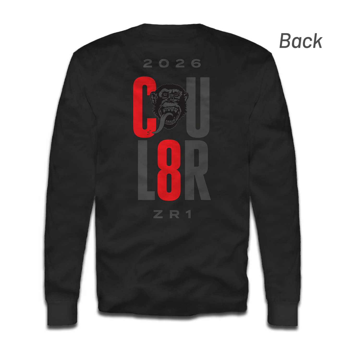 GMG CUL8R Monkey Long Sleeve Tee