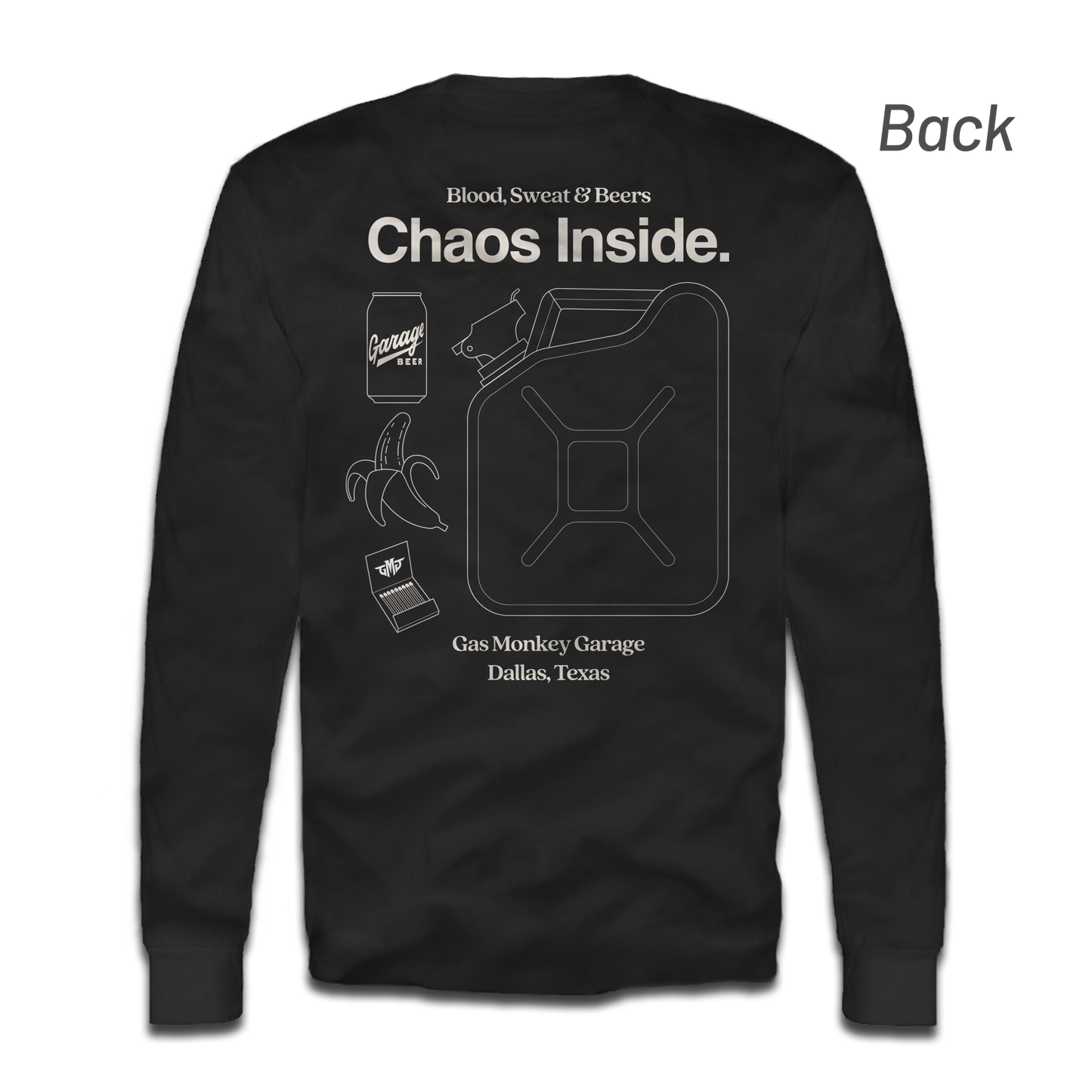 GMG Chaos Inside Long Sleeve Tee