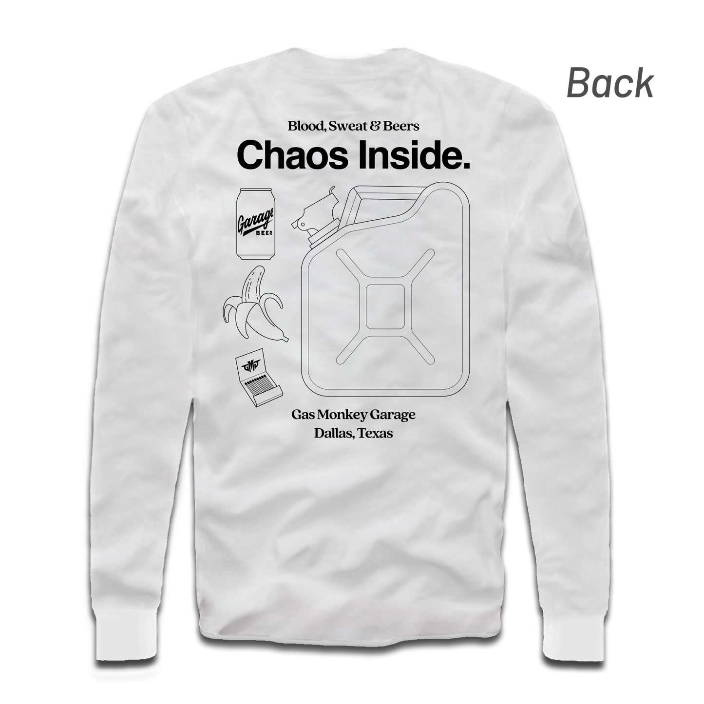 GMG Chaos Inside Long Sleeve Tee