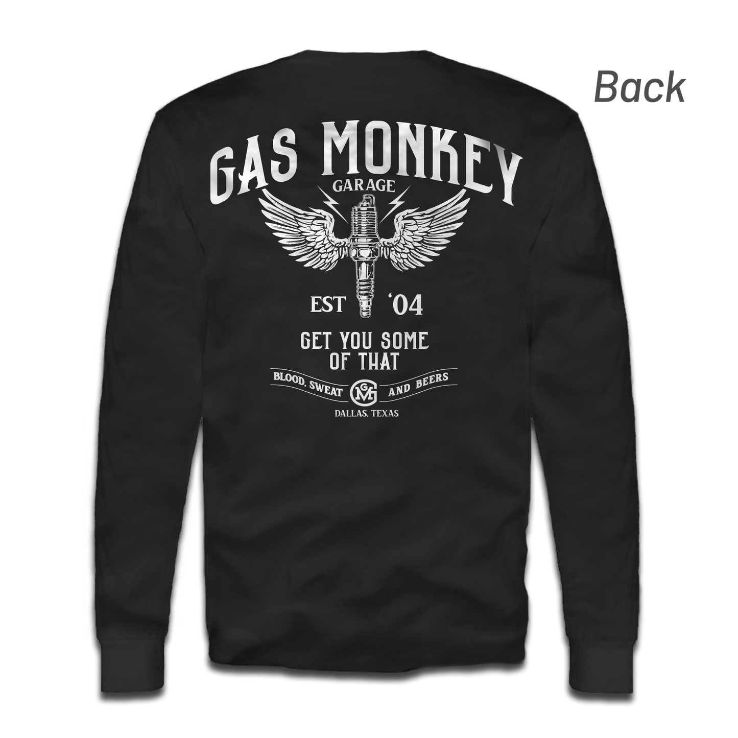 GMG Winged Spark Long Sleeve Tee
