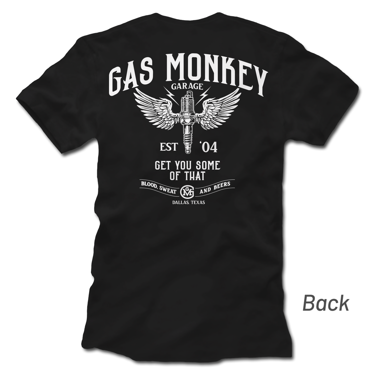 Gas Monkey Winged Spark Tee