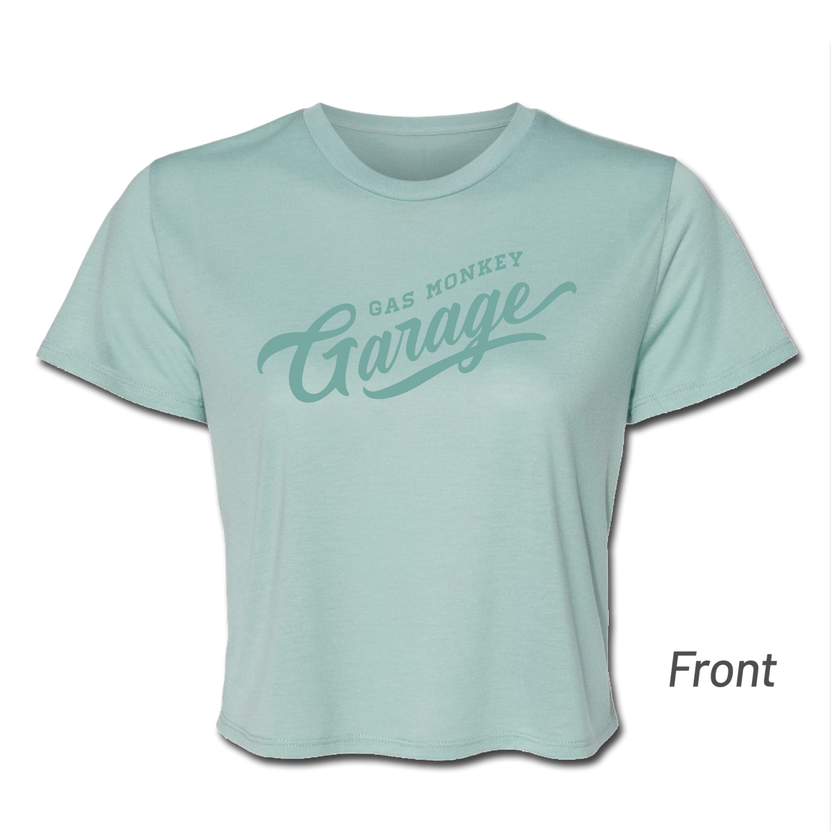 Ladies Old School Cropped Tee