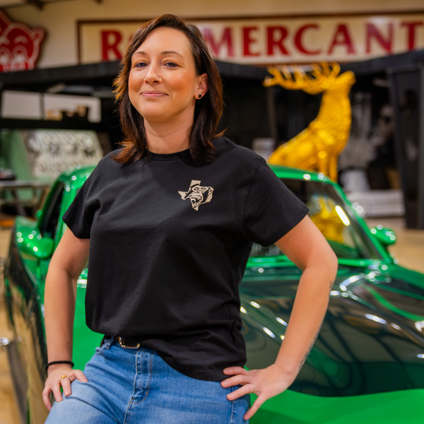 Camiseta de mono de Texas para mujer