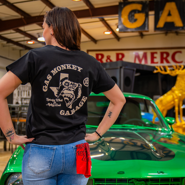 Camiseta de mono de Texas para mujer