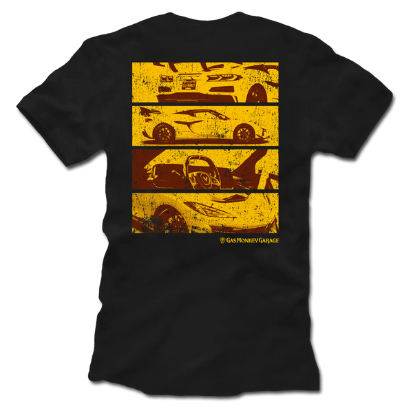 GMG Yellow Fury Stills Tee - Back