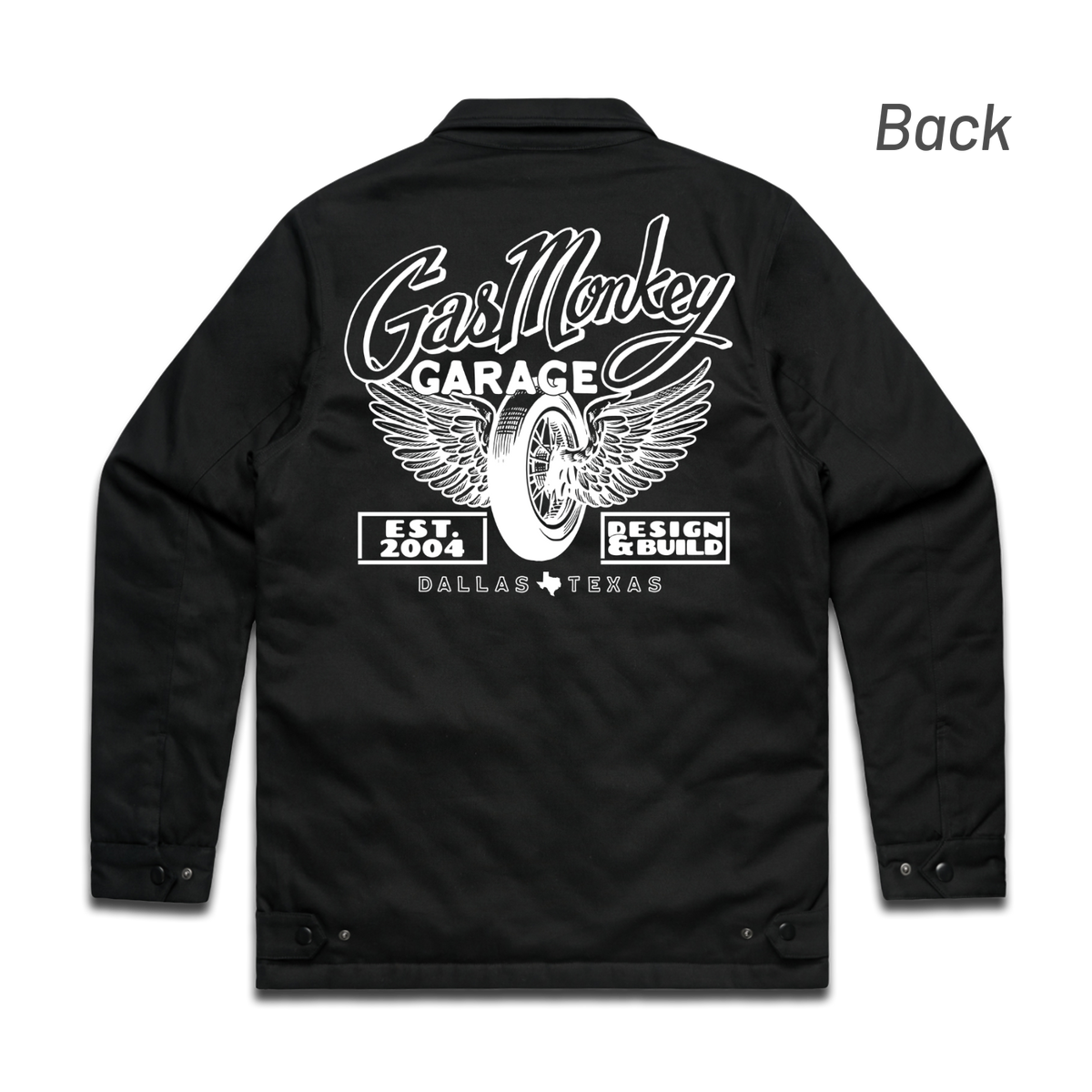 White Winged Work Jacket