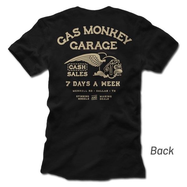 Cash Monkey Tee - Black