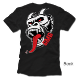 Camiseta del mono demonio