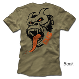 Camiseta del mono demonio