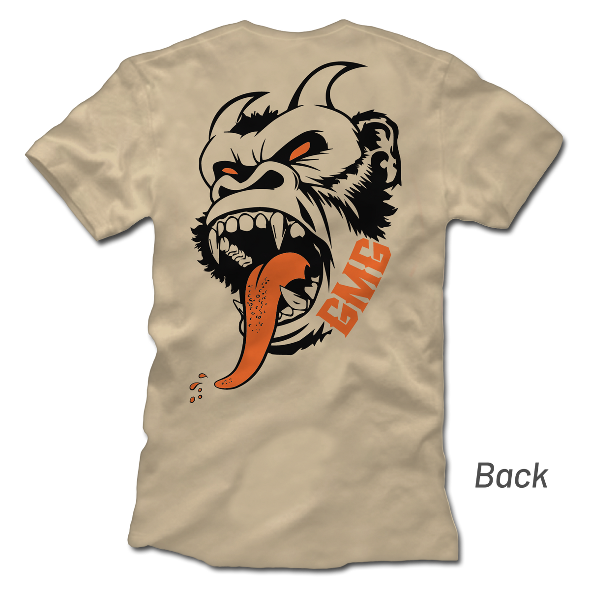 Camiseta del mono demonio
