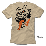 Camiseta del mono demonio