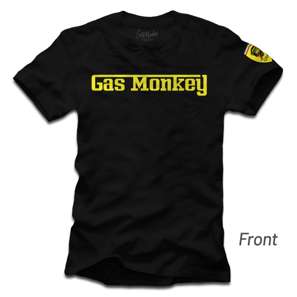 Gasarossa Tee - Black/Yellow