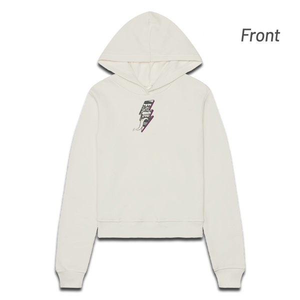 Ladies Retro Lightning Hoodie