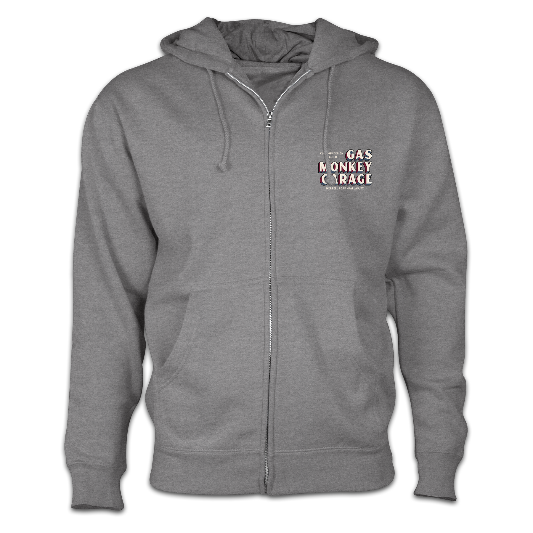 Gas monkey zip up hoodie sales