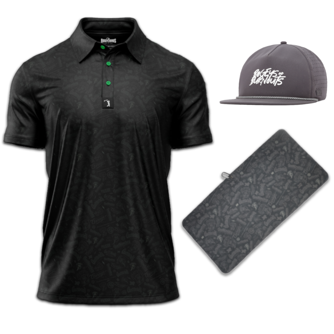 Gas Monkey Golf Starter Pack Bundle – Black